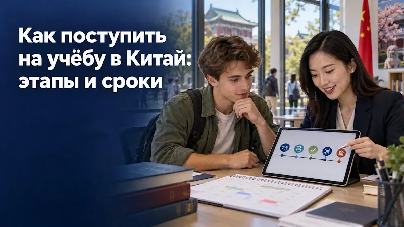 Как поступить на учёбу в Китай: этапы и сроки