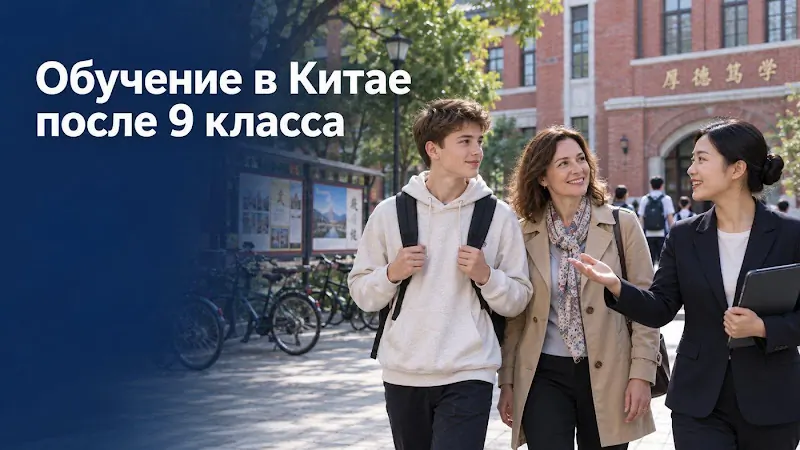 Обучение в Китае после 9 класса