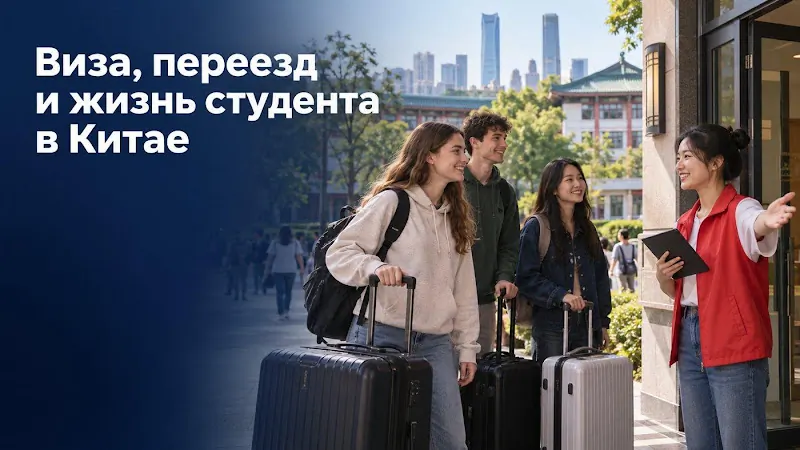 Виза, переезд и жизнь студента в Китае