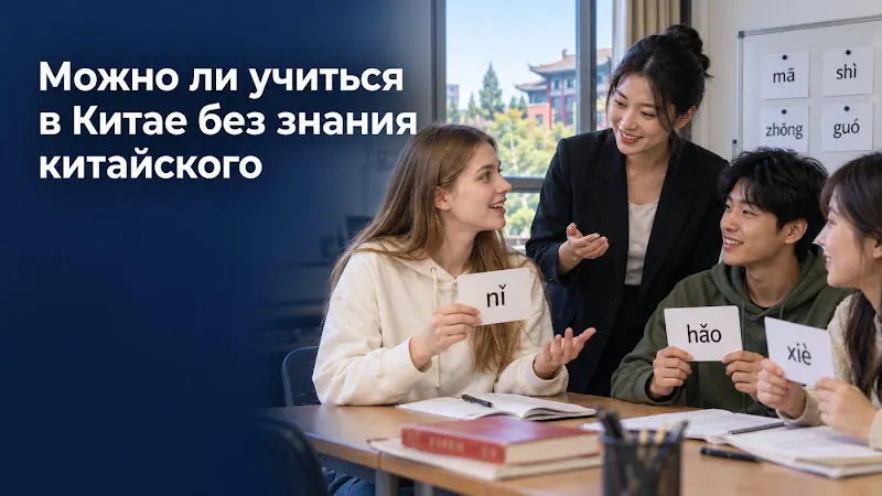 Можно ли учиться в Китае без знания китайского